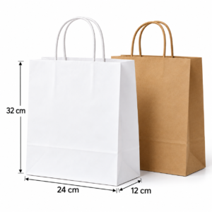 Kraft Paper Bag – 24 × 32 × 12 cm