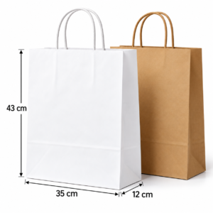Kraft Paper Bag – 43 × 35 × 12 cm